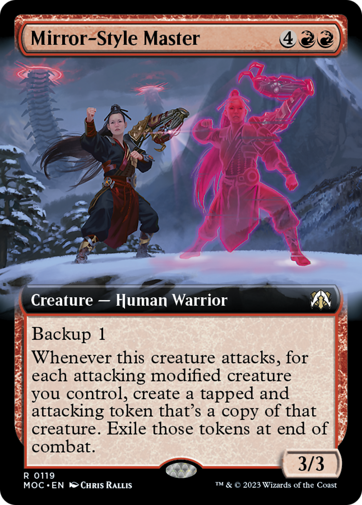 Mirror-Style Master (Extended Art) [March of the Machine Commander] | Impulse Games and Hobbies