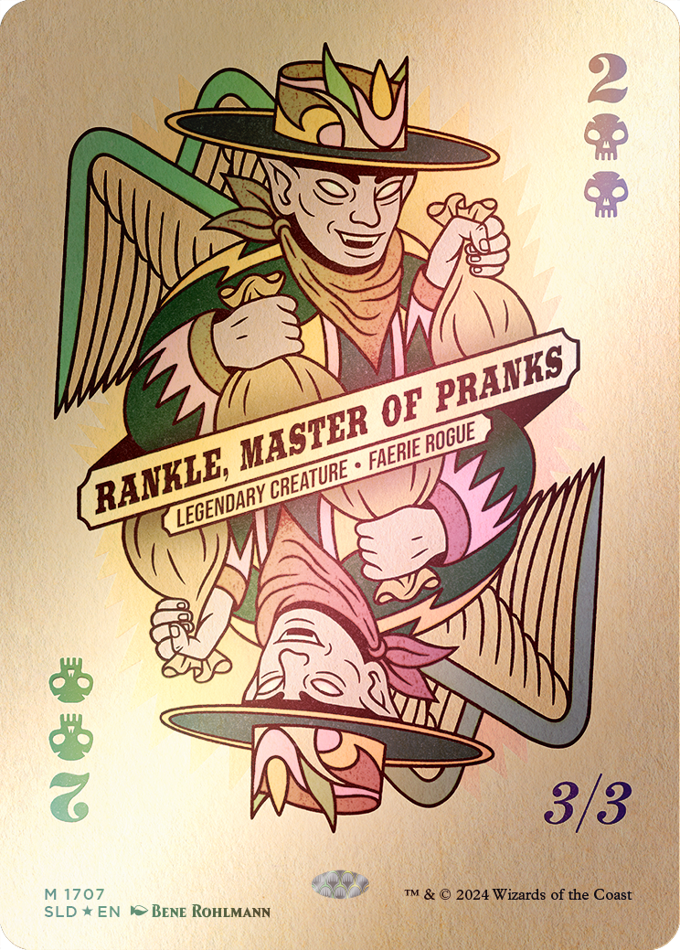 Rankle, Master of Pranks (Rainbow Foil) [Secret Lair Drop Series] | Impulse Games and Hobbies
