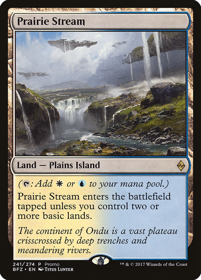 Prairie Stream (Promo) [Standard Showdown Promos] | Impulse Games and Hobbies