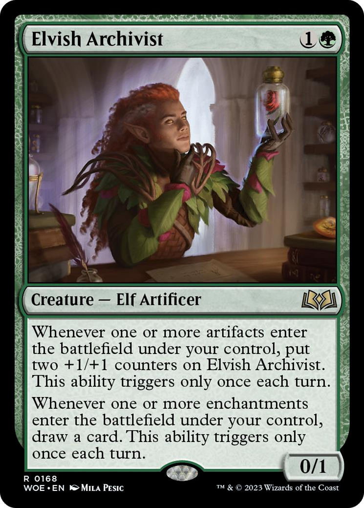 Elvish Archivist [Wilds of Eldraine] | Impulse Games and Hobbies