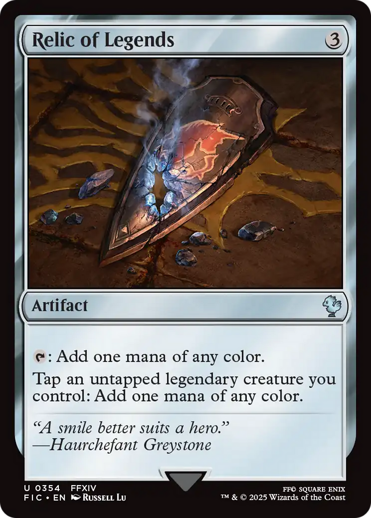 Relic of Legends [FINAL FANTASY Commander] | Impulse Games and Hobbies