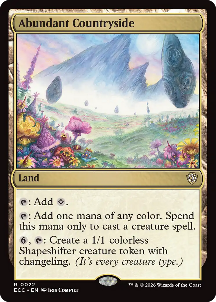 Abundant Countryside [Lorwyn Eclipsed Commander] | Impulse Games and Hobbies