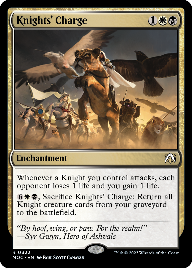 Knights' Charge [March of the Machine Commander] | Impulse Games and Hobbies