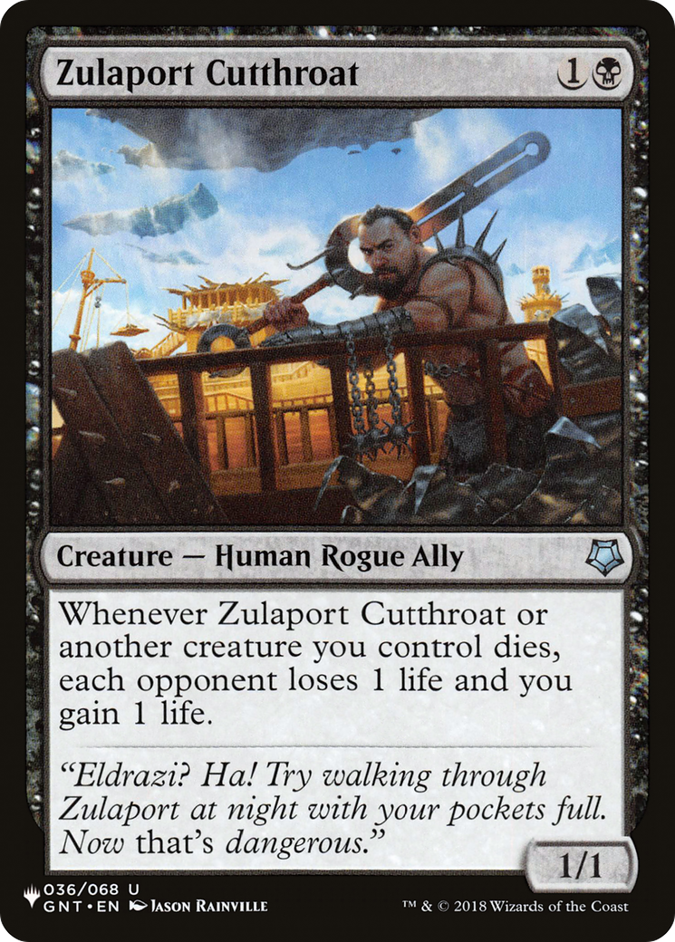 Zulaport Cutthroat [The List] | Impulse Games and Hobbies