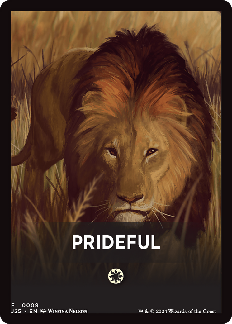 Prideful Theme Card [Foundations Jumpstart Front Cards] | Impulse Games and Hobbies