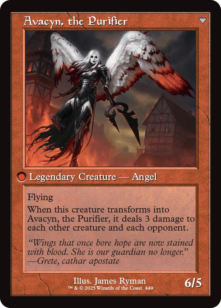 Archangel Avacyn // Avacyn, the Purifier (Retro Frame) [Innistrad Remastered] | Impulse Games and Hobbies