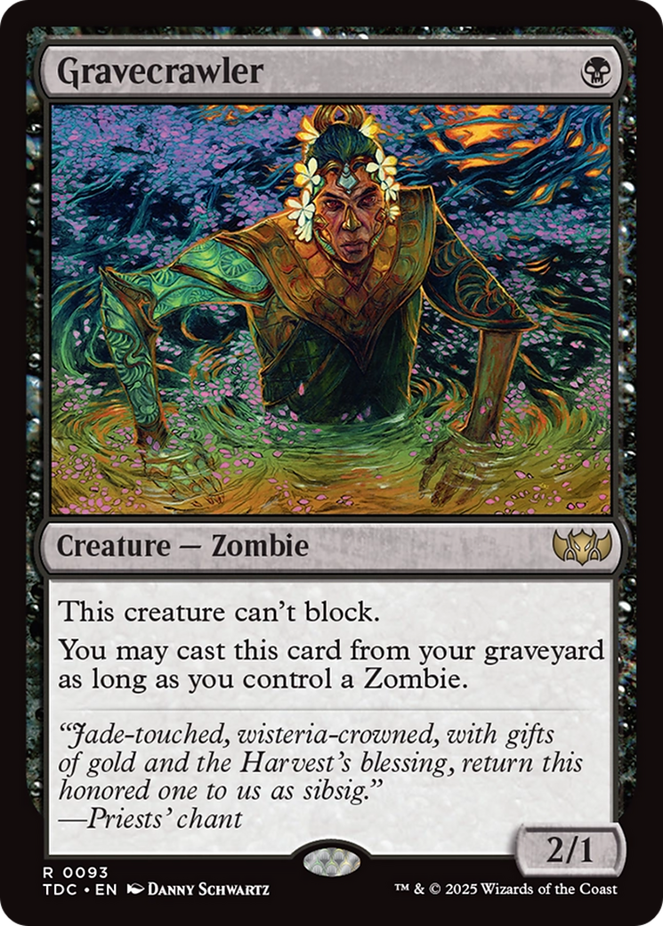 Gravecrawler [Tarkir: Dragonstorm Commander] | Impulse Games and Hobbies