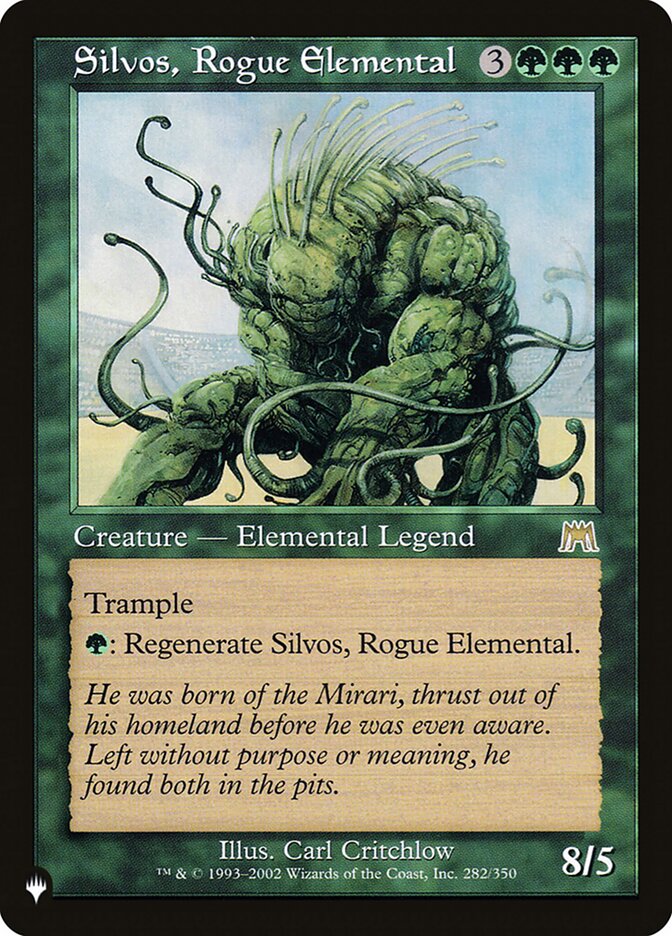 Silvos, Rogue Elemental [The List] | Impulse Games and Hobbies