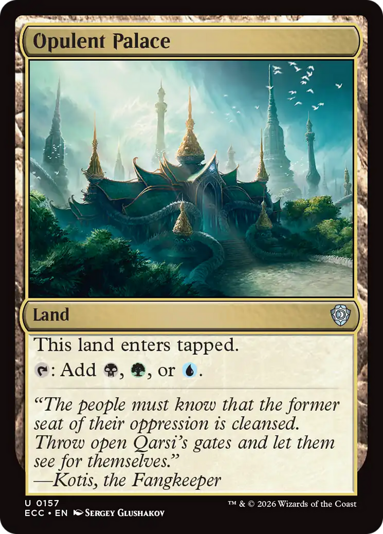 Opulent Palace [Lorwyn Eclipsed Commander] | Impulse Games and Hobbies