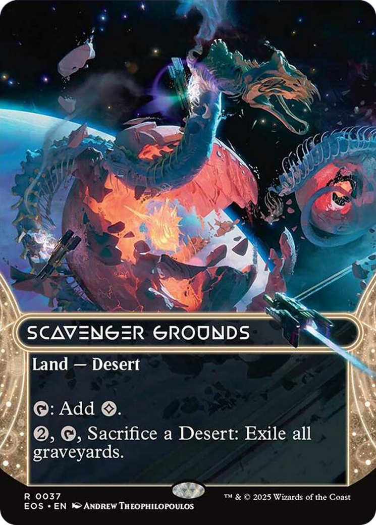 Scavenger Grounds (0037) (Borderless) [Edge of Eternities: Stellar Sights] | Impulse Games and Hobbies