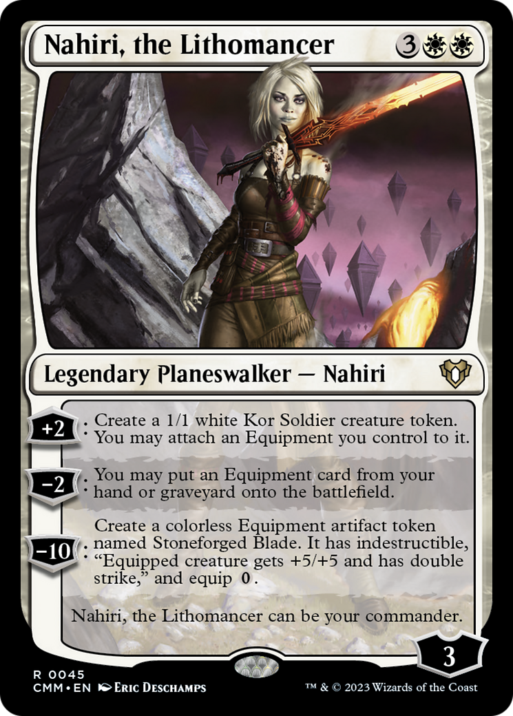 Nahiri, the Lithomancer [Commander Masters] | Impulse Games and Hobbies