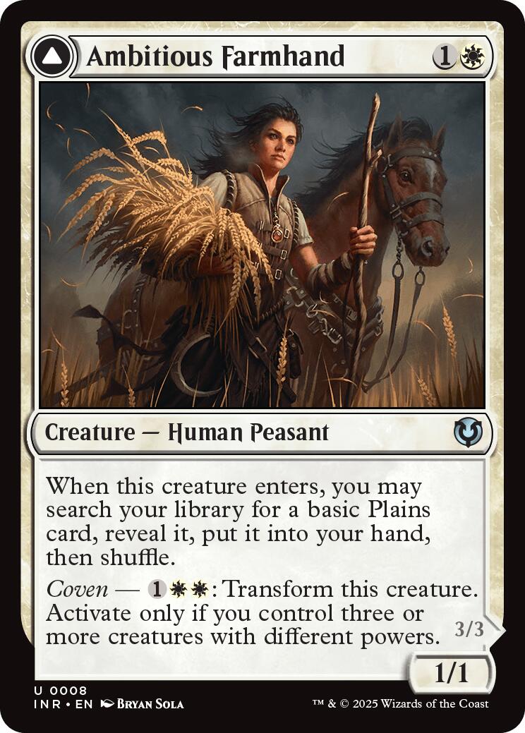 Ambitious Farmhand // Seasoned Cathar [Innistrad Remastered] | Impulse Games and Hobbies