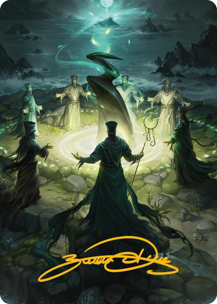 Cryptolith Rite Art Card (Gold-Stamped Signature) [Innistrad Remastered Art Series] | Impulse Games and Hobbies