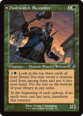 Duskwatch Recruiter // Krallenhorde Howler (Retro Frame) [Innistrad Remastered] | Impulse Games and Hobbies
