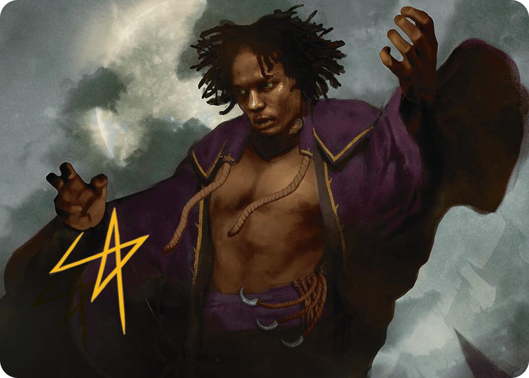 Bloodline Keeper Art Card (Gold-Stamped Signature) [Innistrad Remastered Art Series] | Impulse Games and Hobbies