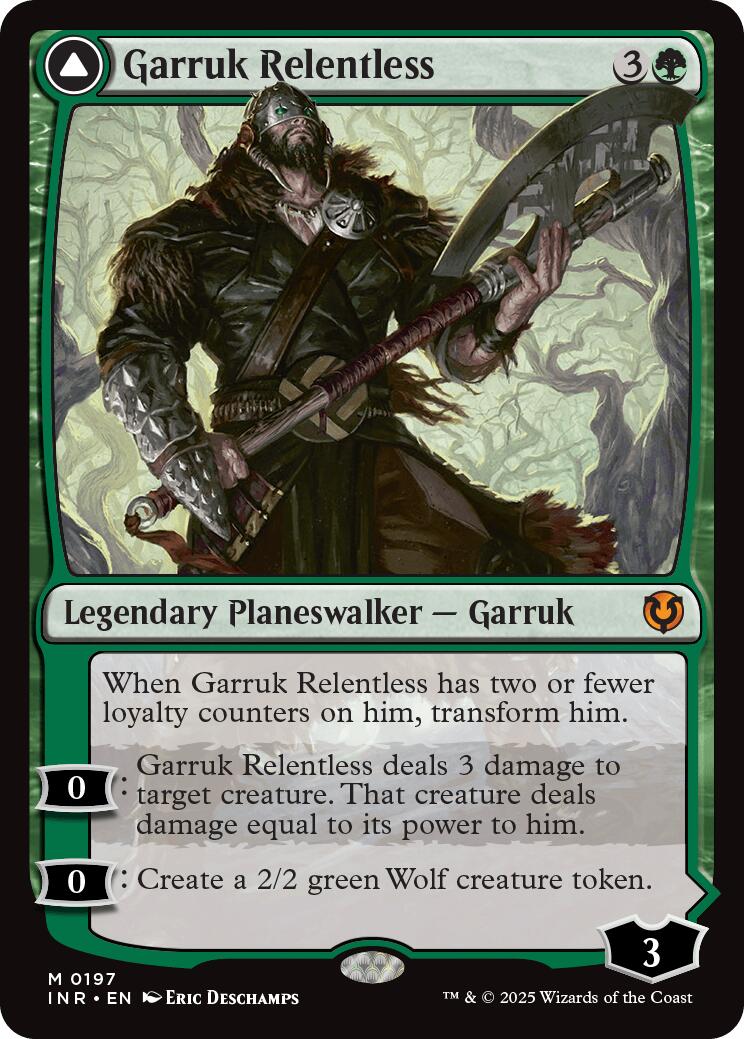 Garruk Relentless // Garruk, the Veil-Cursed [Innistrad Remastered] | Impulse Games and Hobbies