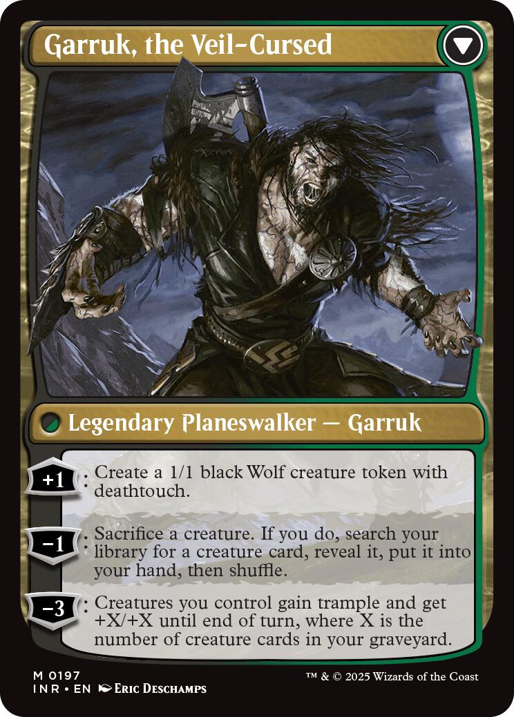 Garruk Relentless // Garruk, the Veil-Cursed [Innistrad Remastered] | Impulse Games and Hobbies