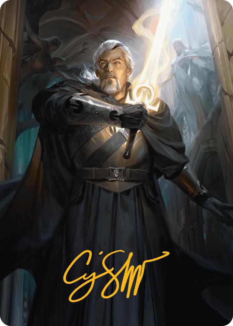 Odric, Lunarch Marshal Art Card (Gold-Stamped Signature) [Innistrad Remastered Art Series] | Impulse Games and Hobbies