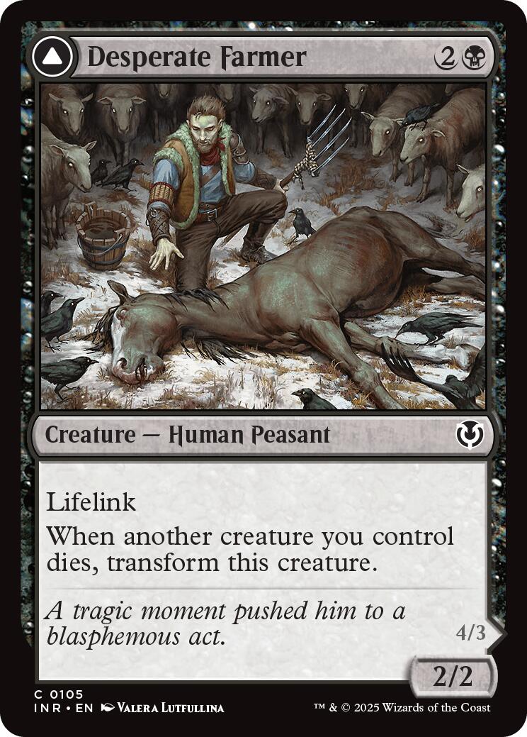 Desperate Farmer // Depraved Harvester [Innistrad Remastered] | Impulse Games and Hobbies