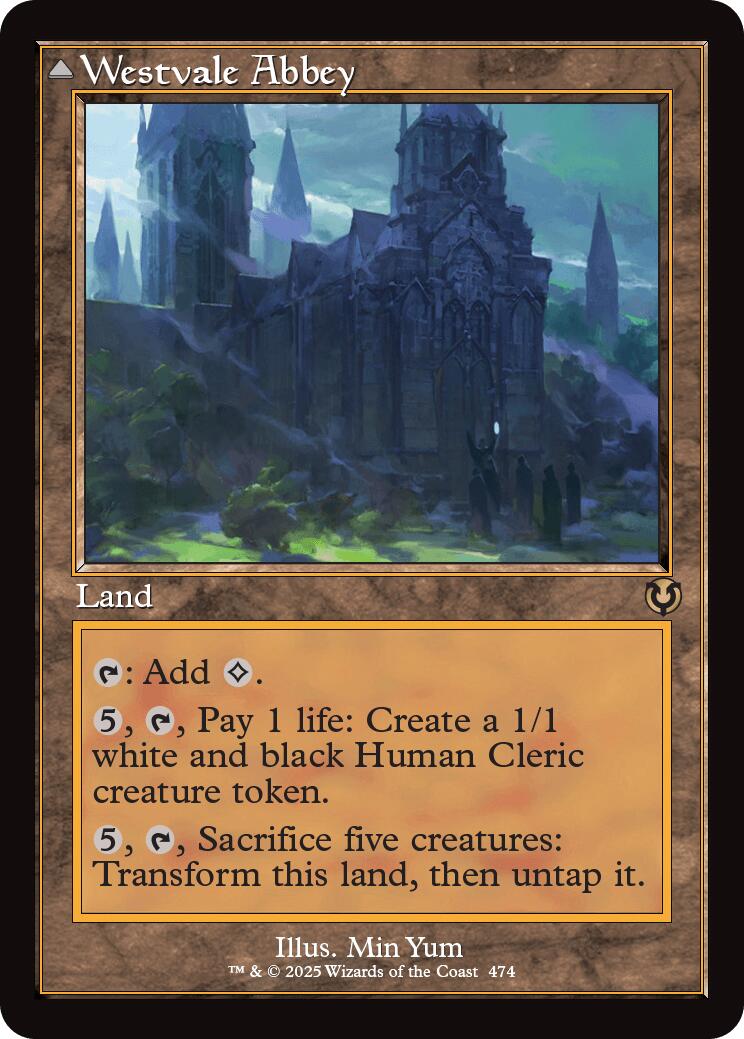 Westvale Abbey // Ormendahl, Profane Prince (Retro Frame) [Innistrad Remastered] | Impulse Games and Hobbies