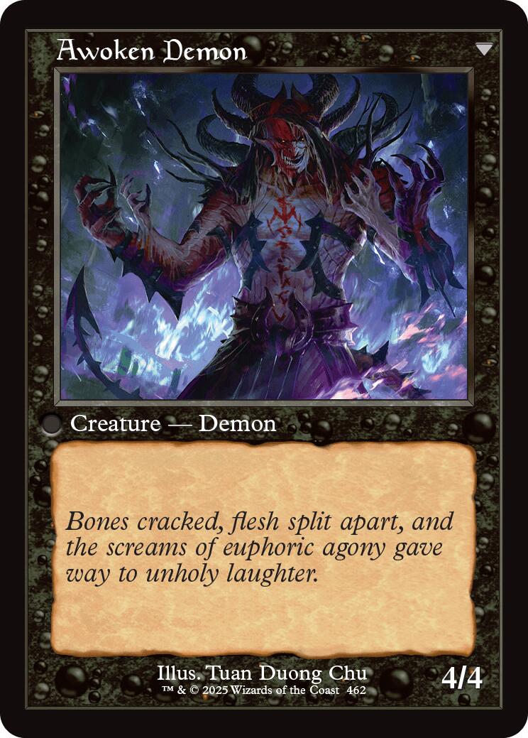 Ecstatic Awakener // Awoken Demon (Retro Frame) [Innistrad Remastered] | Impulse Games and Hobbies