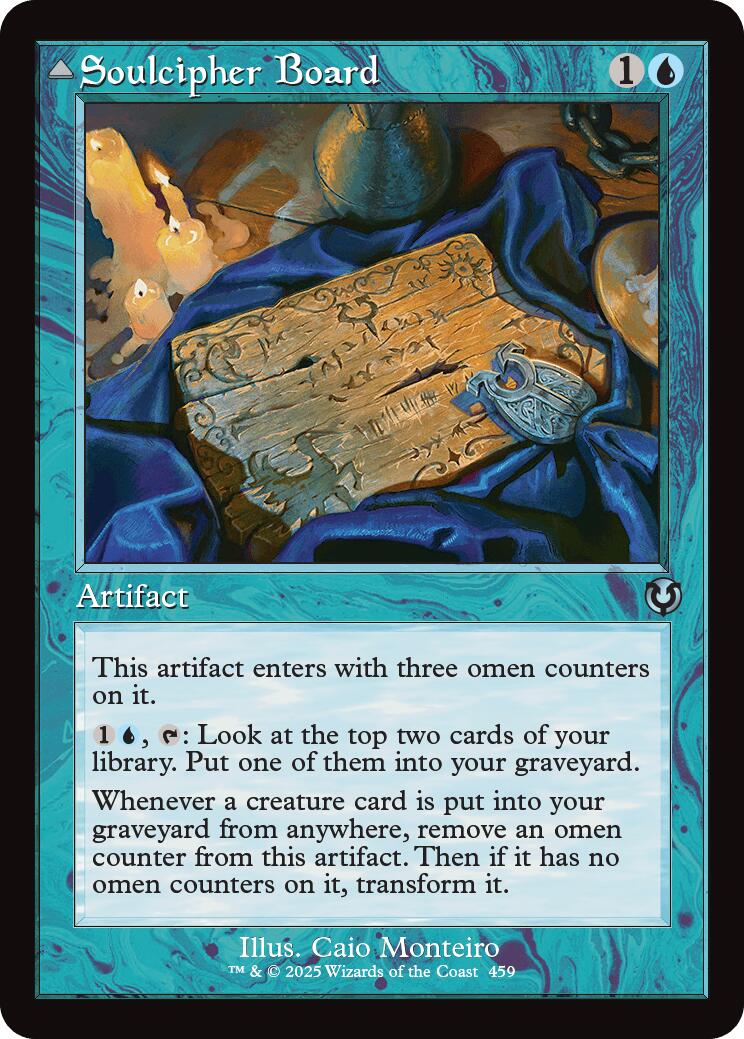 Soulcipher Board // Cipherbound Spirit (Retro Frame) [Innistrad Remastered] | Impulse Games and Hobbies