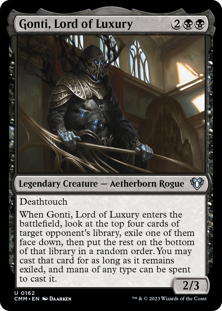 Gonti, Lord of Luxury [Commander Masters] | Impulse Games and Hobbies