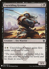 Unyielding Krumar [Mystery Booster] | Impulse Games and Hobbies