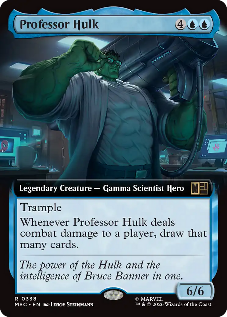 Professor Hulk (Extended Art) [Marvel Super Heroes Commander] | Impulse Games and Hobbies