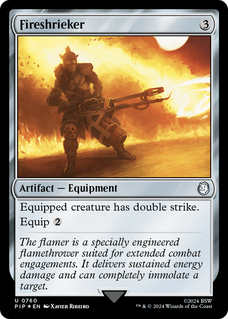 Fireshrieker (Surge Foil) [Fallout] | Impulse Games and Hobbies