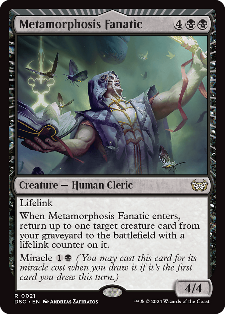 Metamorphosis Fanatic [Duskmourn: House of Horror Commander] | Impulse Games and Hobbies