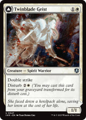 Twinblade Geist // Twinblade Invocation [Innistrad Remastered] | Impulse Games and Hobbies