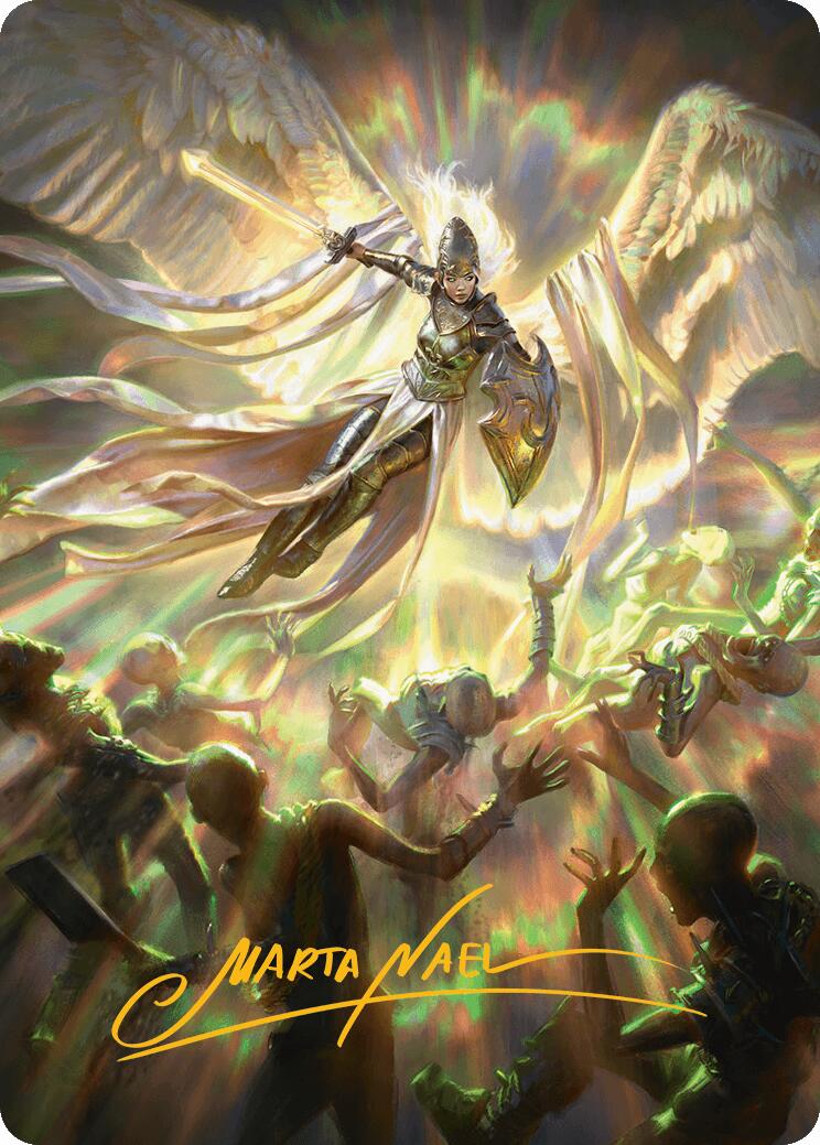 Vanquish the Horde Art Card (Gold-Stamped Signature) [Innistrad Remastered Art Series] | Impulse Games and Hobbies