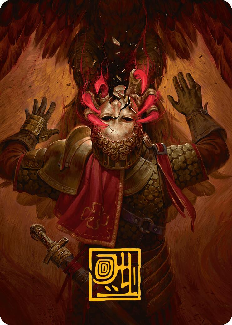 Abrade Art Card (Gold-Stamped Signature) [Innistrad Remastered Art Series] | Impulse Games and Hobbies