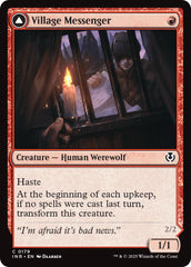 Village Messenger // Moonrise Intruder [Innistrad Remastered] | Impulse Games and Hobbies