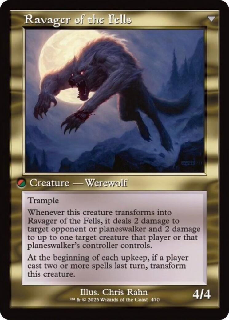 Huntmaster of the Fells // Ravager of the Fells (Retro Frame) [Innistrad Remastered] | Impulse Games and Hobbies