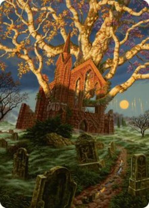 Abundant Growth Art Card [Innistrad Remastered Art Series] | Impulse Games and Hobbies