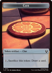 Monk // Clue (0017) Double-Sided Token [Avatar: The Last Airbender Tokens] | Impulse Games and Hobbies