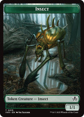 Insect // Spider Double-Sided Token [Innistrad Remastered Tokens] | Impulse Games and Hobbies