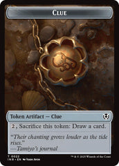 Clue // Clue Double-Sided Token [Innistrad Remastered Tokens] | Impulse Games and Hobbies