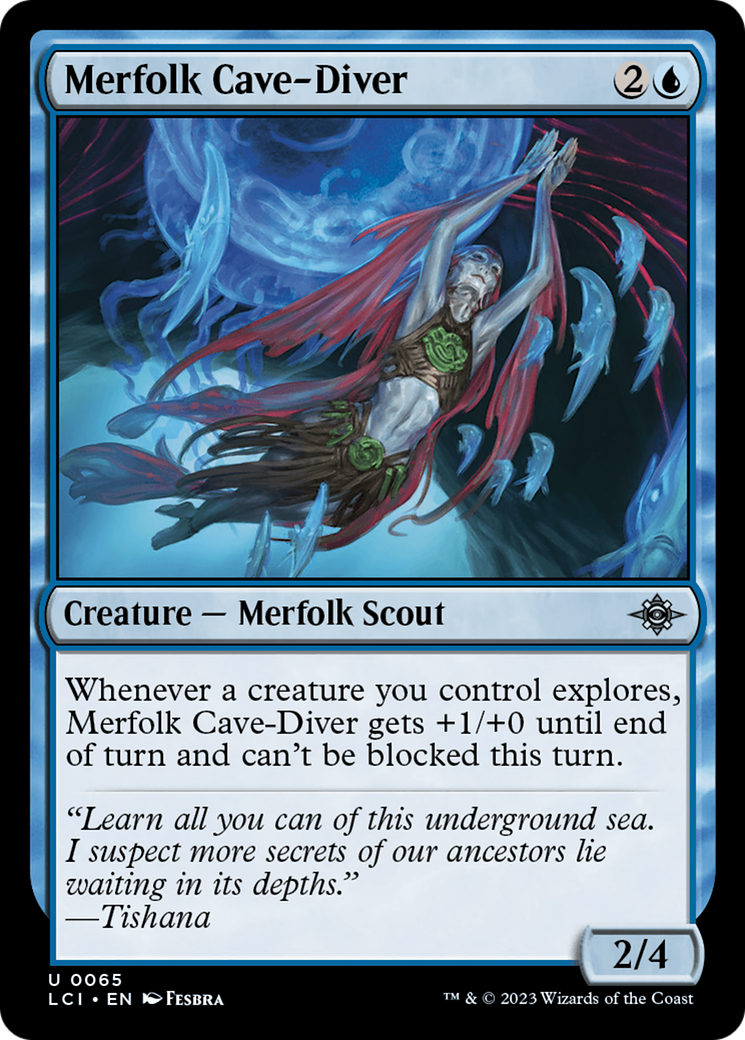 Merfolk Cave-Diver [The Lost Caverns of Ixalan] | Impulse Games and Hobbies