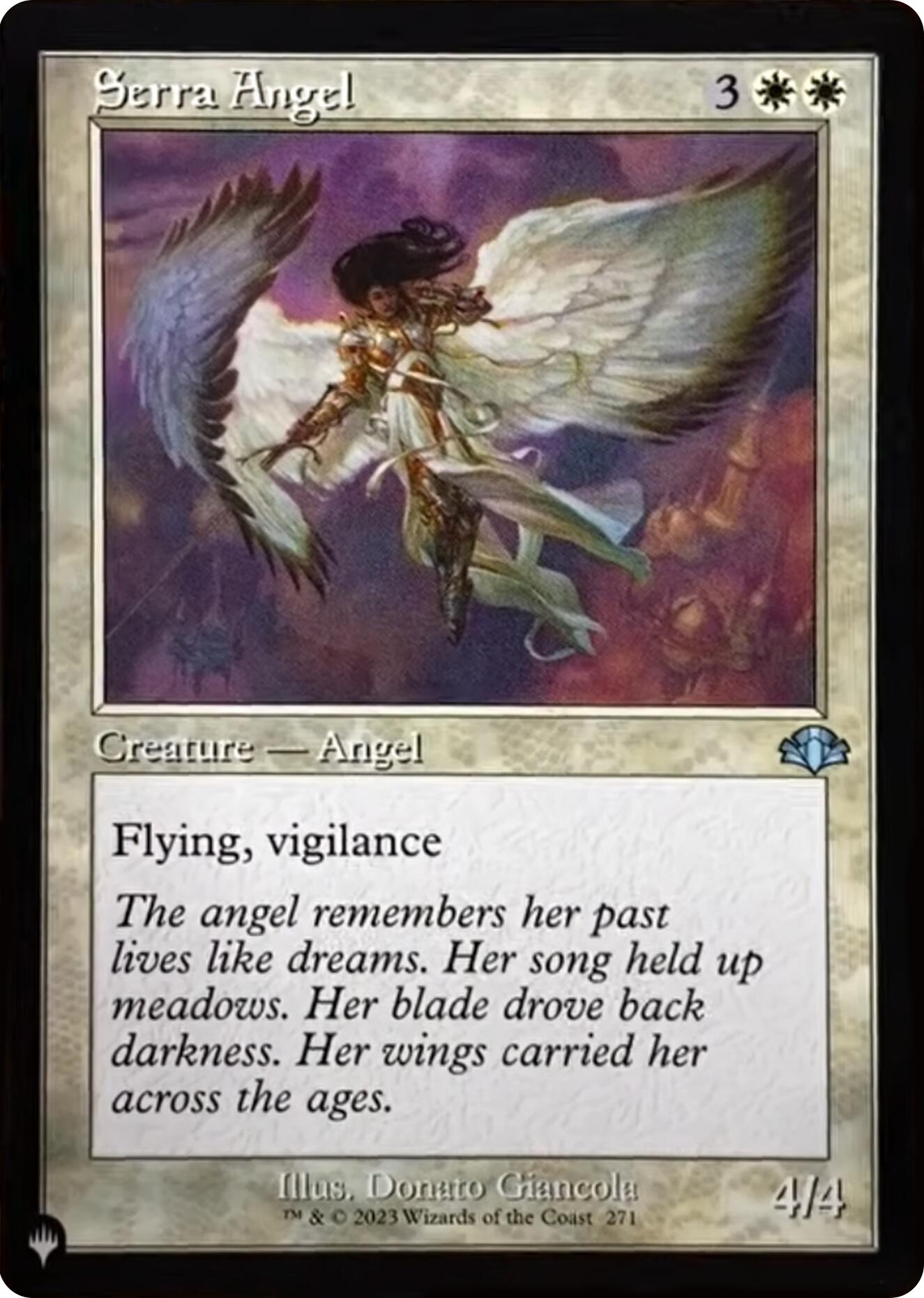 Serra Angel (Retro Frame) [The List] | Impulse Games and Hobbies