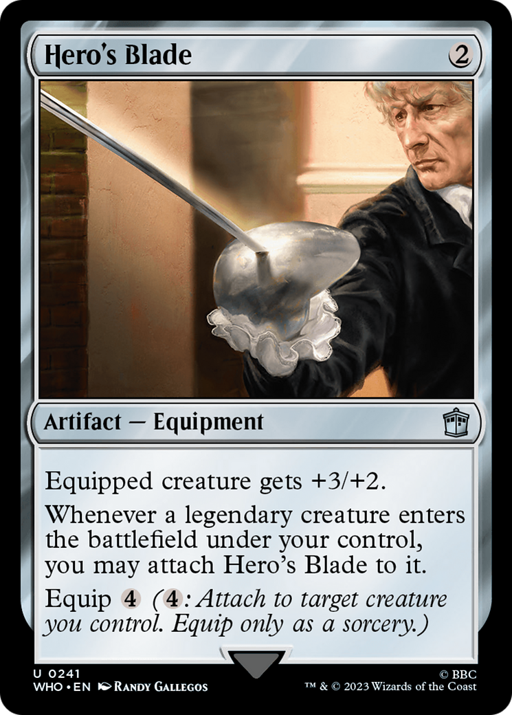 Hero's Blade [Doctor Who] | Impulse Games and Hobbies