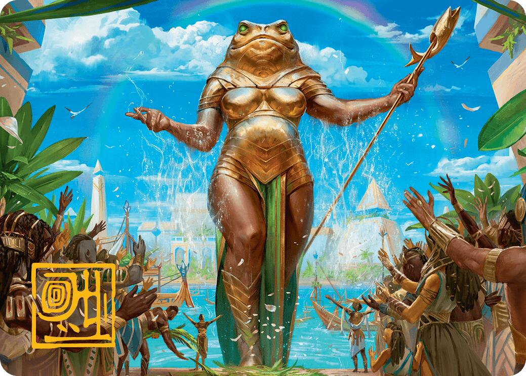 Sab-Sunen, Luxa Embodied Art Card (Gold-Stamped Signature) [Aetherdrift Art Series] | Impulse Games and Hobbies