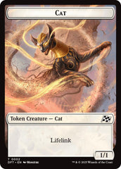Cat // Thopter (0010) Double-Sided Token [Aetherdrift Tokens] | Impulse Games and Hobbies