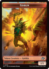 Goblin // Thopter (0010) Double-Sided Token [Aetherdrift Tokens] | Impulse Games and Hobbies