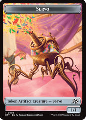 Servo // Thopter (0009) Double-Sided Token [Aetherdrift Tokens] | Impulse Games and Hobbies