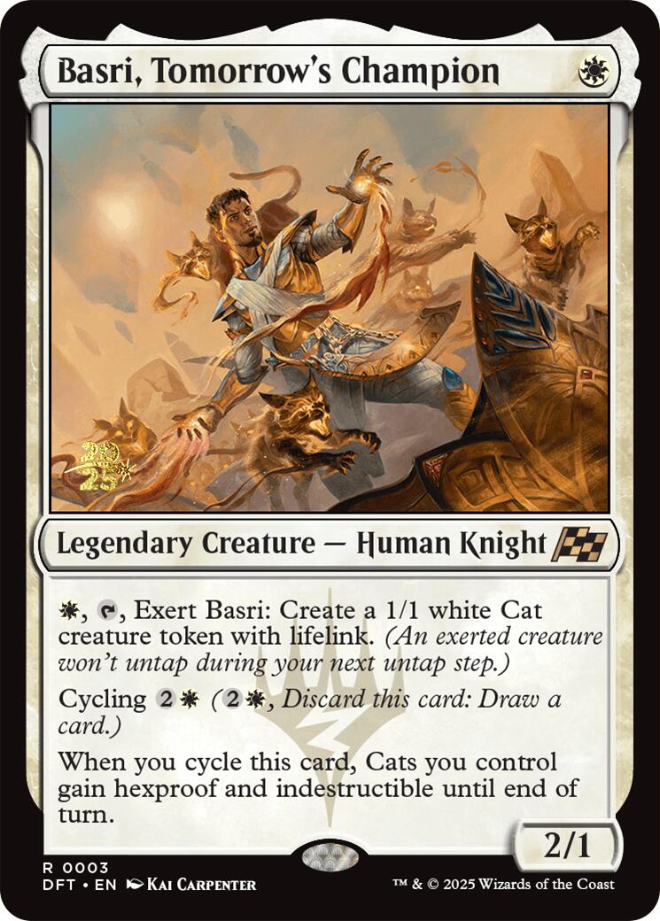 Basri, Tomorrow's Champion [Aetherdrift Prerelease Promos] | Impulse Games and Hobbies
