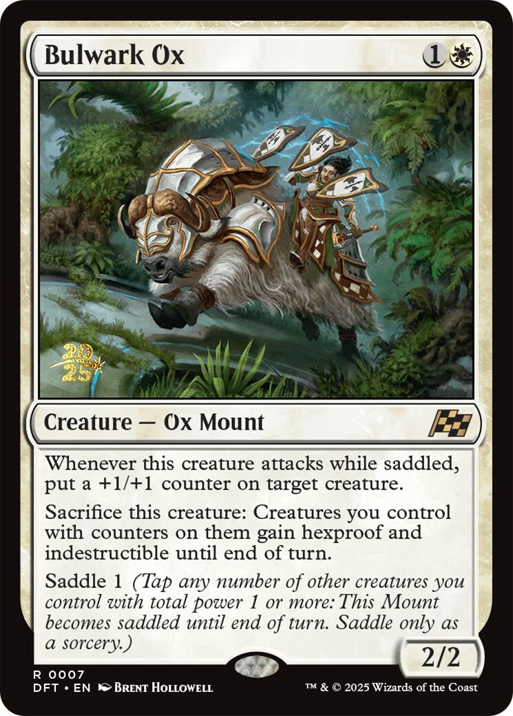 Bulwark Ox [Aetherdrift Prerelease Promos] | Impulse Games and Hobbies