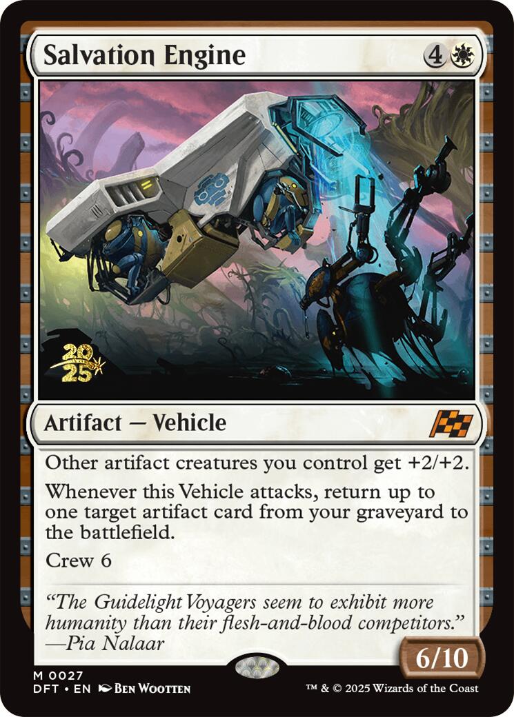 Salvation Engine [Aetherdrift Prerelease Promos] | Impulse Games and Hobbies